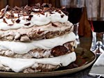 Hazelnut-and-Chocolate Meringue Cake was pinched from <a href="http://www.foodandwine.com/recipes/hazelnut-and-chocolate-meringue-cake" target="_blank">www.foodandwine.com.</a>