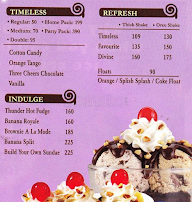 Baskin Robbins menu 2