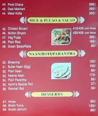 Karim's  Foods menu 7