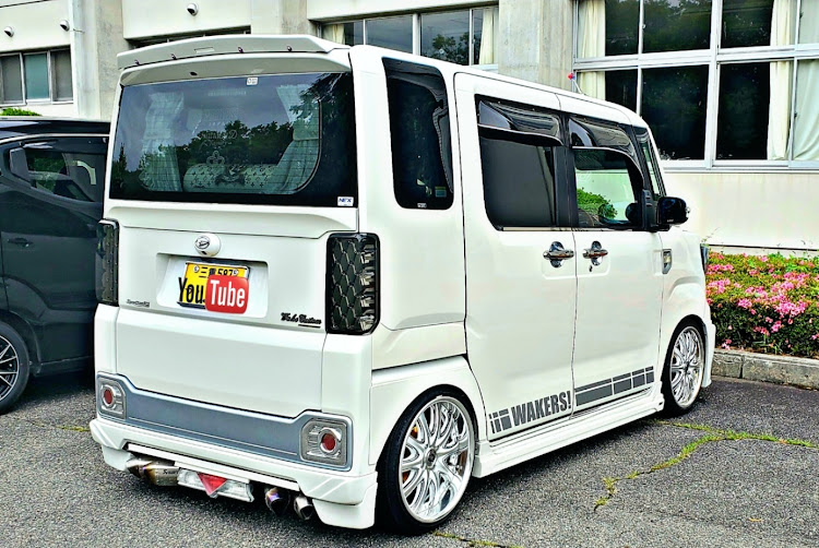 ウェイクのWAKERS!・Initial☆D family・全日本七百式愛好会・桜とコラボ・ぎり 間に合った 桜コラボ(*´艸｀*)に関するカスタム事例の投稿画像5枚目