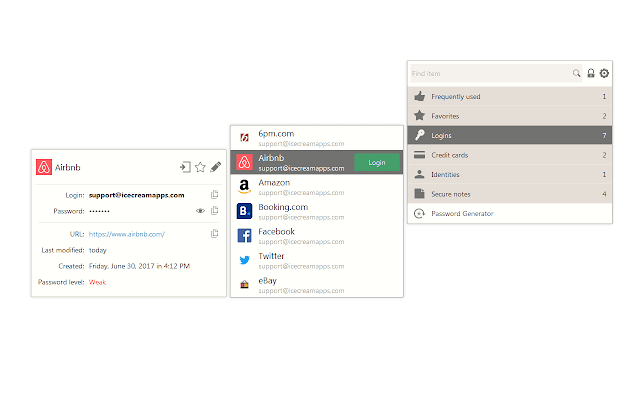 Icecream Password Manager