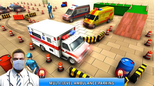 Screenshot Ambulance Parking Game Sim 3D