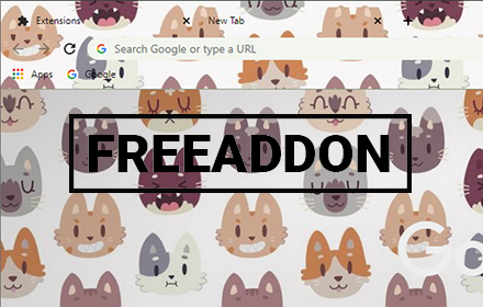 FreeAddon.com - Cute Cat & Kitten Theme small promo image