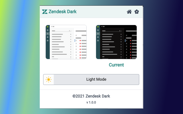 Zendesk Dark Mode Preview image 0