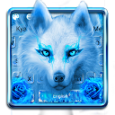 Neon Wolf Keyboard Theme 10001002 APK Descargar