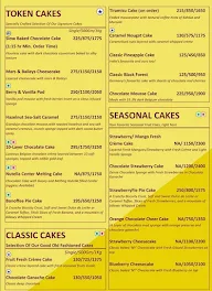 The Cake Company menu 6