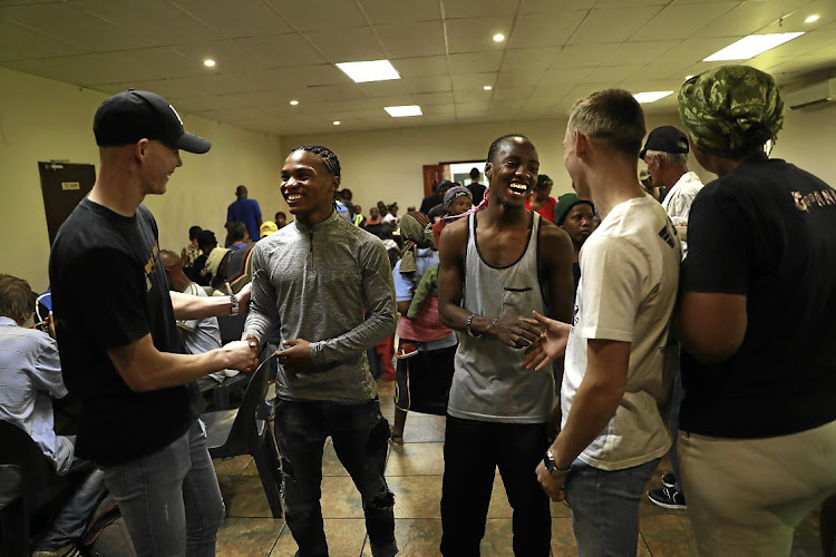 Counting titleholders and Olympic hopefuls among them, the two sets of brothers meet at the gym.