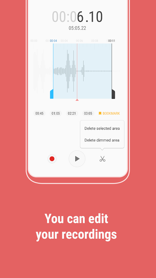    Samsung Voice Recorder- screenshot  