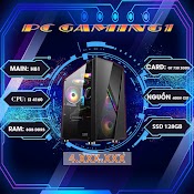 Bộ Case Gaming, Pc Chơi Game Cấu Hình Mạnh, H81/I3 4160/8Gb/Ssd128Gb/Vga Gt730 2Gbd5