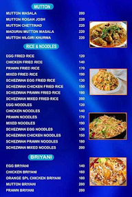 Chicken King menu 1