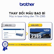 Mực In Brother Tn 2385 Black Toner Dùng Cho Máy In 2321D, 2361Dn, 2366Dw, L2701D, L2701Dw, L2520D - Hàng Chính Hãng