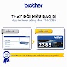 Mực In Brother Tn 2385 Black Toner Dùng Cho Máy In 2321D, 2361Dn, 2366Dw, L2701D, L2701Dw, L2520D - Hàng Chính Hãng