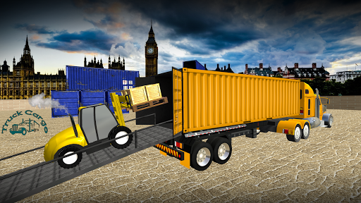 City Truck Cargo Delivery Forklift Driving Game