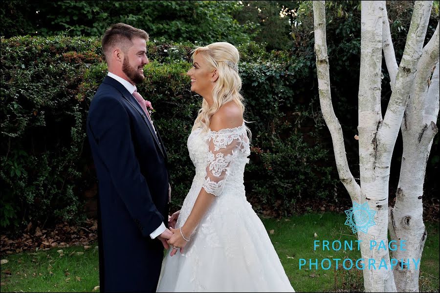 Photographe de mariage Barry Martin (frontpagephoto). Photo du 1 juillet 2019