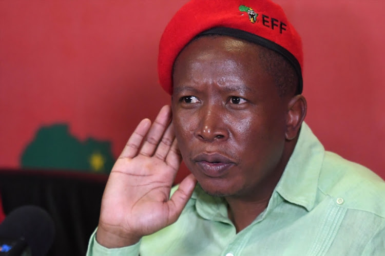 EFF leader Julius Malema has suggested the ANC’s advances are part of its campaign strategy to blur the lines between the two parties.