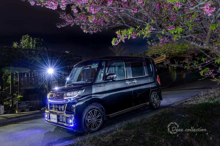 タントカスタムのdeee collection撮影会・八重瀬町のどこか。・カメ活に関するカスタム事例の投稿画像1枚目