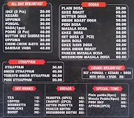 Namma Madurai menu 1