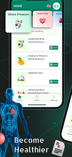 Screenshot Blood Pressure: BPM App