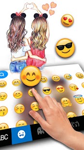 Best Friend Forever Keyboard Theme