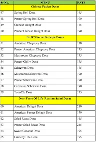 Dosa Plaza menu 6