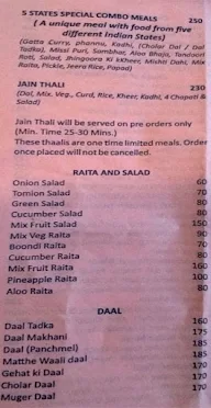 5 States Restaurant menu 3