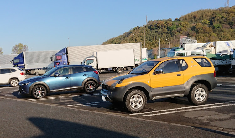 CX-3の勝手にコラボ・いすゞ・VehiCROSS・お尻に関するカスタム事例の投稿画像1枚目