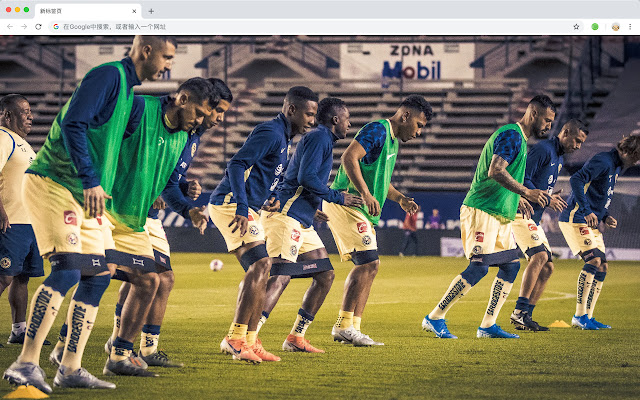 Club de Futbol América New Tab Theme HD