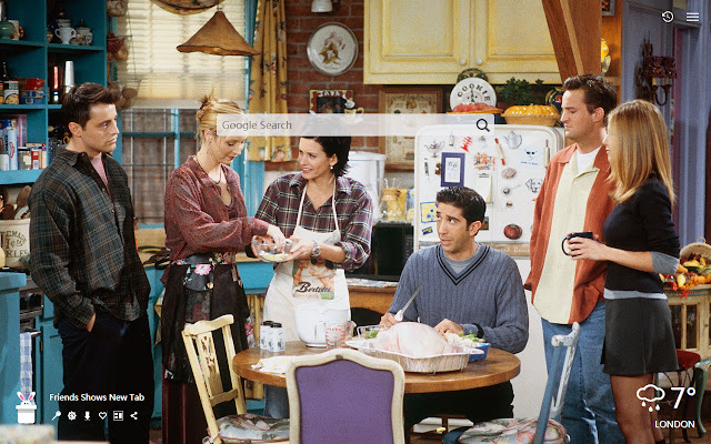 Friends Shows New Tab, Wallpapers HD