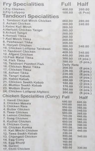 Deepu Fish & Chicken menu 4