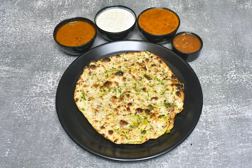 Dal Makhani + Cholle + Raita + Mix Kulcha