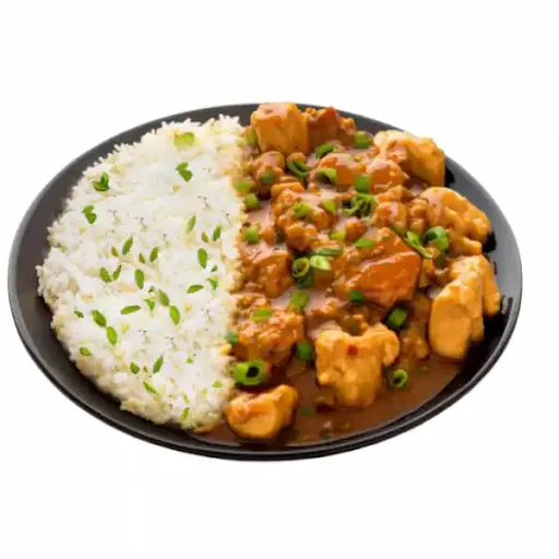 Smokey Butter Chicken Rice Bowl