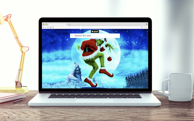 The Grinch New Tab Theme