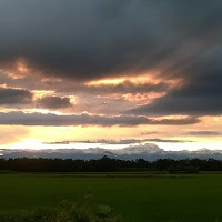 Nuvole sul Monte Rosa di 