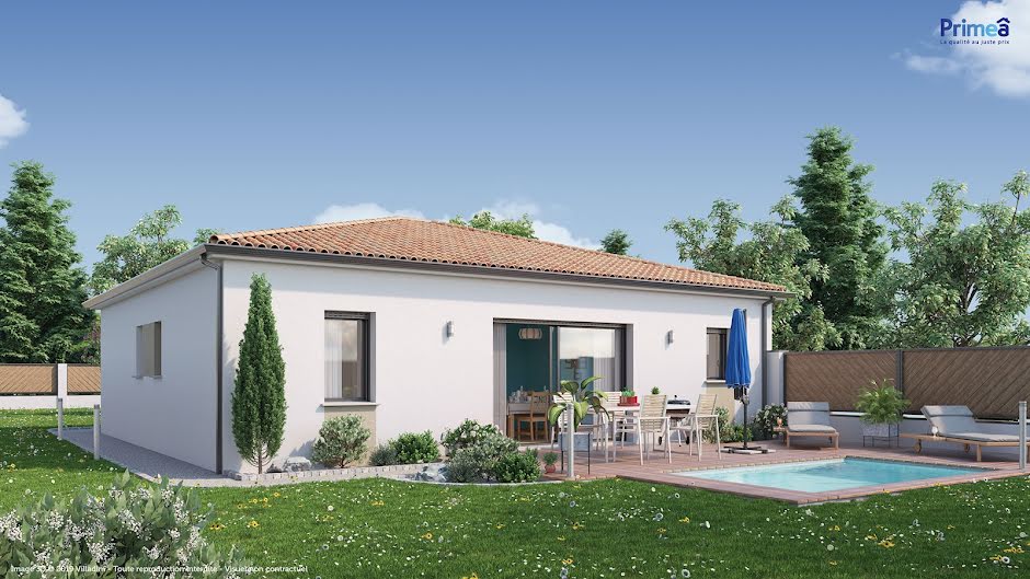 Vente maison neuve 4 pièces 80 m² à Saubrigues (40230), 332 783 €