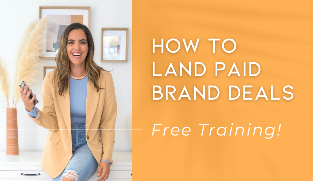 Ready go to ... https://bit.ly/3dPdVbV [ Free Training! How To Land Paid Brand Deals]