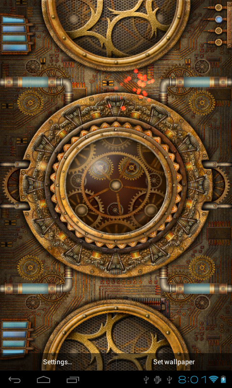 Android application Steam Board Live Wallpaper screenshort
