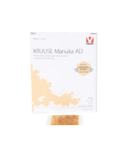 KRUUSE Manuka AD, Honungskompress, steril, 5x5, 10st