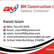 BM Construction London Ltd Logo