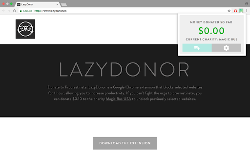 LazyDonor