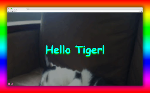 Hello tiger chrome extension