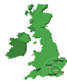 From London to Norwich