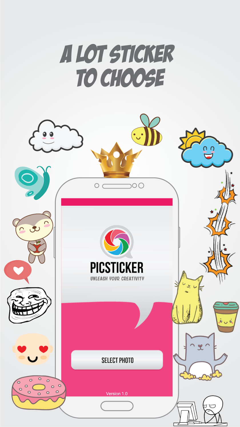 PicSticker - Photo Editor Screen 1