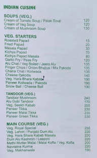 Royal Garden menu 5