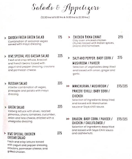 Cafe Hive menu 1