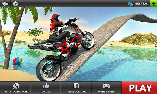 Screenshot Beach Motorbike Stunts Master
