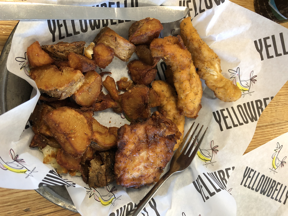 Gluten-Free Fried Chicken at Yellowbelly