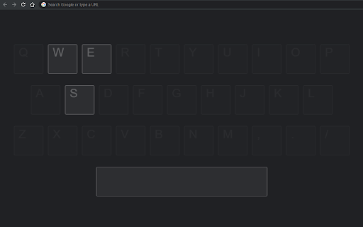 New Tab - qwerty shortcuts