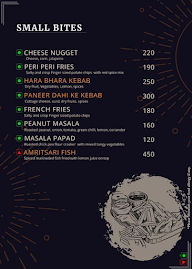 Fusion Kitchen menu 1