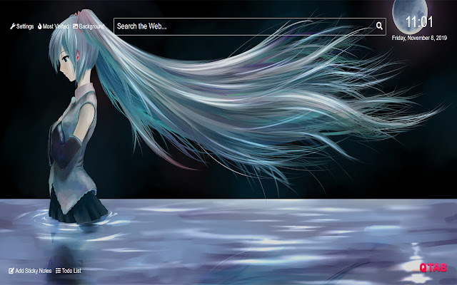Vocaloid Wallpaper for New Tab
