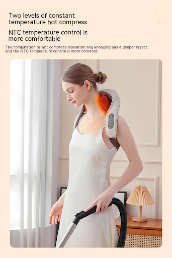 Title 3, Shoulder and Neck Massage Instrument with knead...